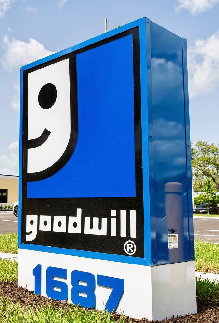 Picture of the Goodwill Signage